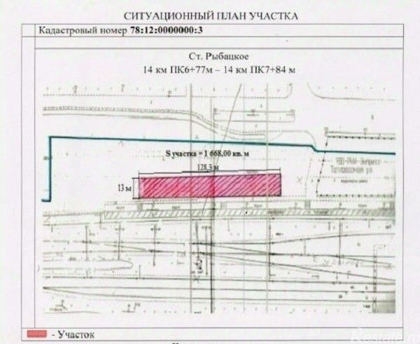 Продажа ПСН Тепловозная (Рыбацкое) ул