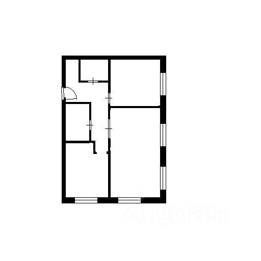 Продажа 2-комн квартиры на вторичном рынке Боровское шоссе, 2к5