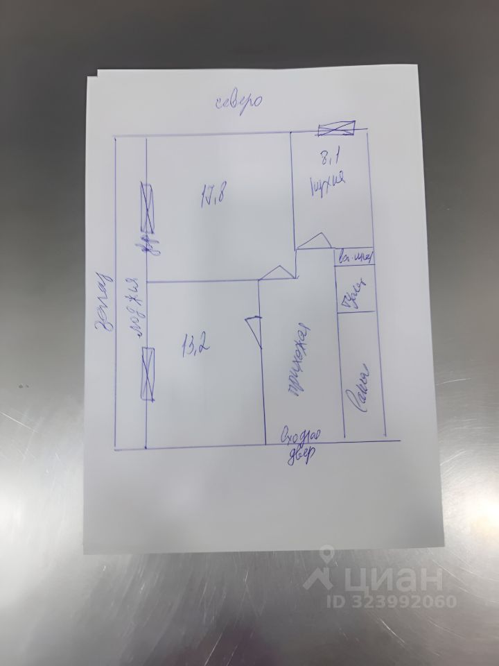 Продажа 2-комн квартиры на вторичном рынке улица Малышева, 32