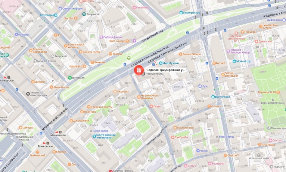 Аренда ПСН Садовая-Триумфальная ул,  д. 12/14 с1