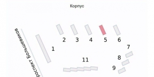 Помещение свободного назначения Октябрьская наб,  д. 102