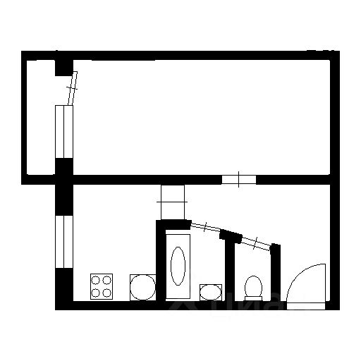 Аренда 1-комн квартиры на вторичном рынке улица Верности, 20