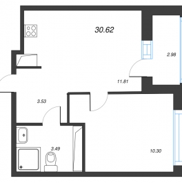 Продажа 1-комн квартиры в новостройке Новосергиевка д., Ленинградская ул., к. 1-3 Продажа 1-комн квартиры в новостройке Новосергиевка д., Ленинградская ул., к. 1-3