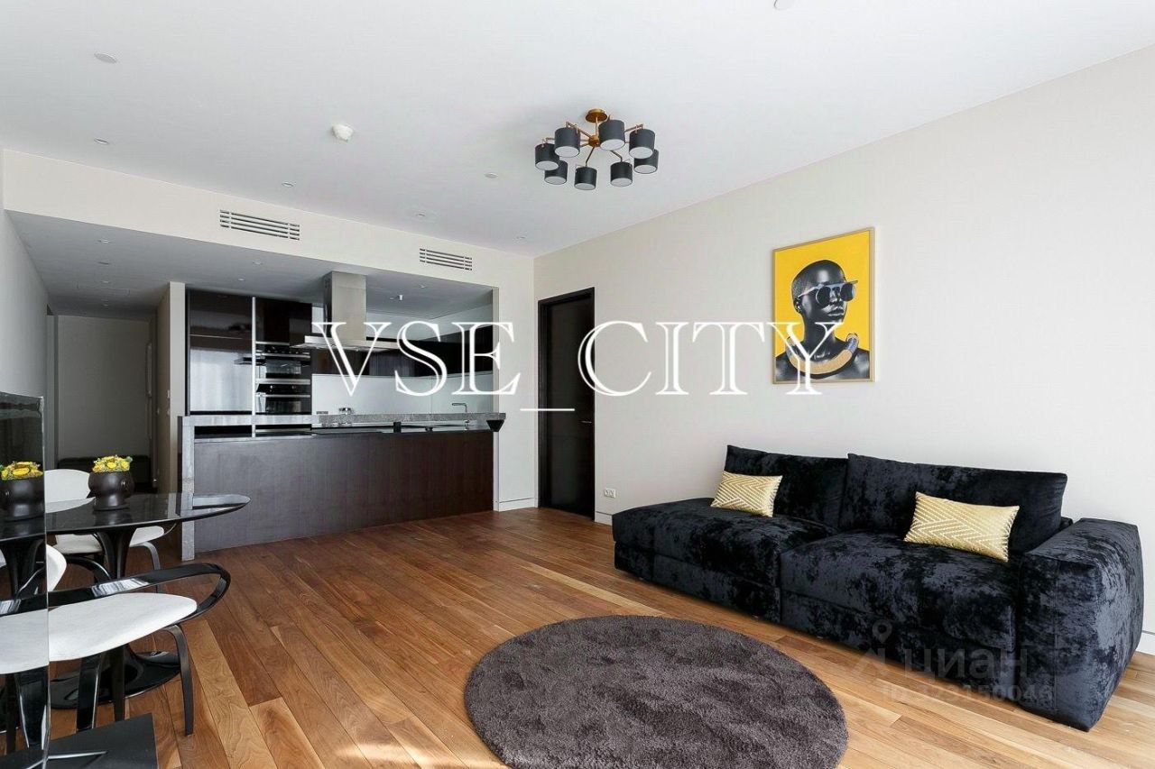 Аренда 2-комн квартиры на вторичном рынке 1-й Красногвардейский проезд, 21с2