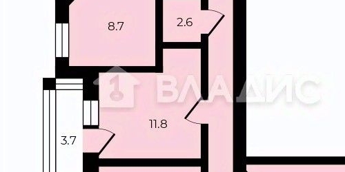 3-комн квартира улица Бадаева, 5