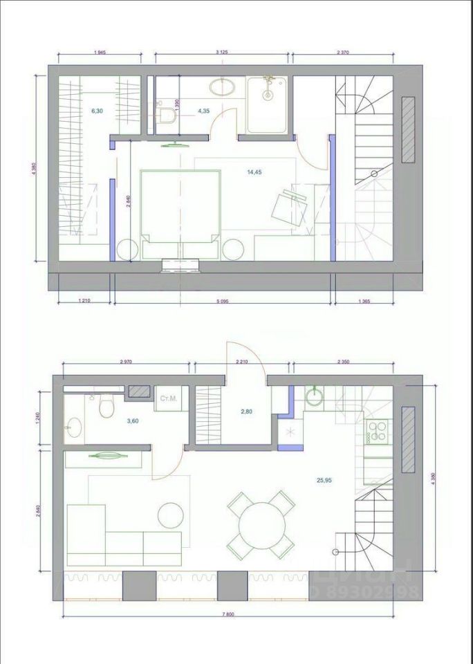 Продажа 2-комн квартиры на вторичном рынке 2-й Павелецкий проезд, 4