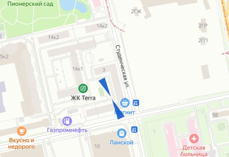 Продажа 2-комн квартиры на вторичном рынке Земледельческая ул. ,  д. 3