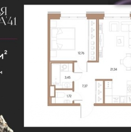 Продажа 1-комн квартиры на вторичном рынке ул Графова,  д. 2