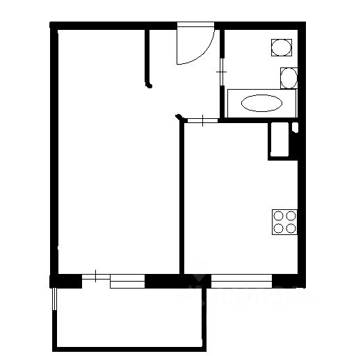 Аренда 1-комн квартиры на вторичном рынке пос. Янино-1, улица Голландская, 10