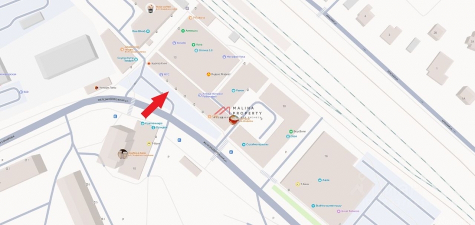 Продажа торгового помещения Дедовск, ул Железнодорожная,  д. 15