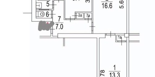 3-комн квартира Большая Черкизовская улица, 5К1