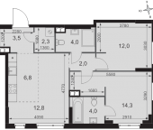 Продать Квартиры в новостройке Москва г., Шеногина ул.   6.2