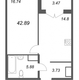 Продажа 1-комн квартиры в новостройке Санкт-Петербург г., Русановская ул., к. 1 Продажа 1-комн квартиры в новостройке Санкт-Петербург г., Русановская ул., к. 1