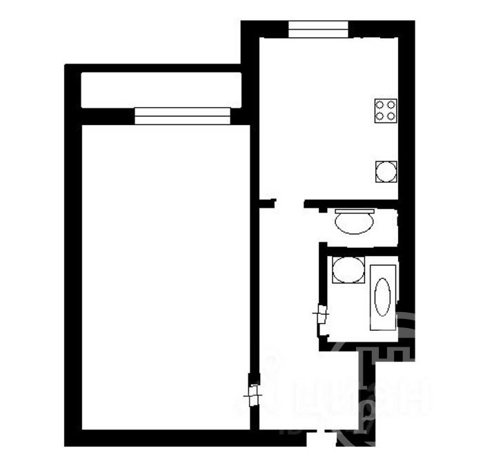 Продажа 1-комн квартиры на вторичном рынке Комендантский просп.,  д. 32,  к. 2