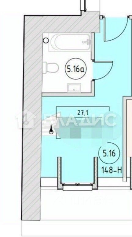 Продажа студии Большой Казачий переулок, 10