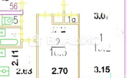 Продажа 2-комн квартиры на вторичном рынке ул Штурвальная,  д. 1