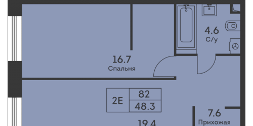 1-комн квартира Москва г., Дербеневская ул.,  к. 2