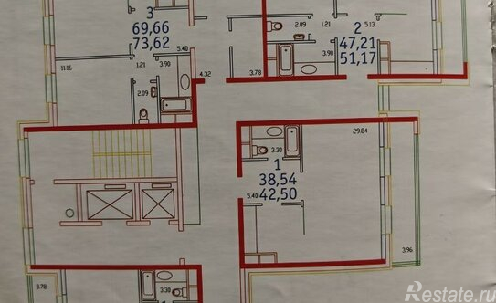 Продажа 3-комн квартиры на вторичном рынке Новогиреевская улица,  д. 5А к2