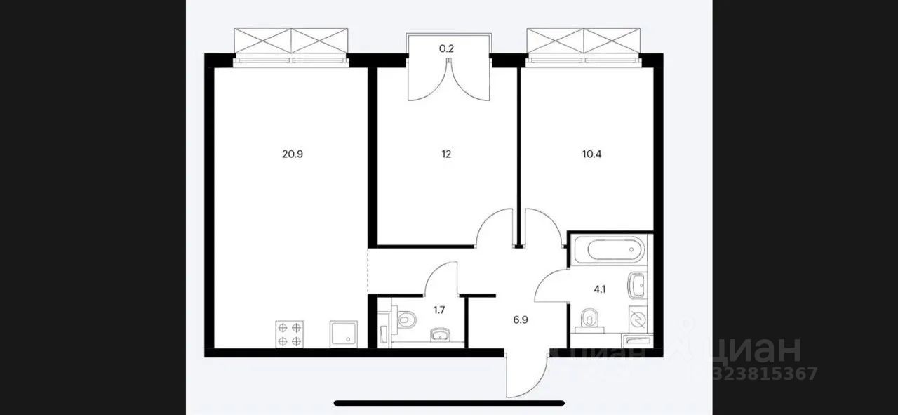 Продажа 2-комн квартиры на вторичном рынке Большая Филевская улица, 3к3