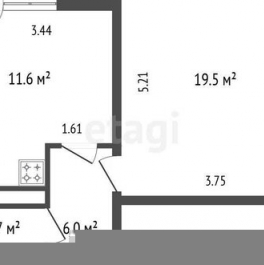 Продажа 2-комн квартиры на вторичном рынке Красногорск, ул Тенистых Аллей,  д. 3,  к. 1