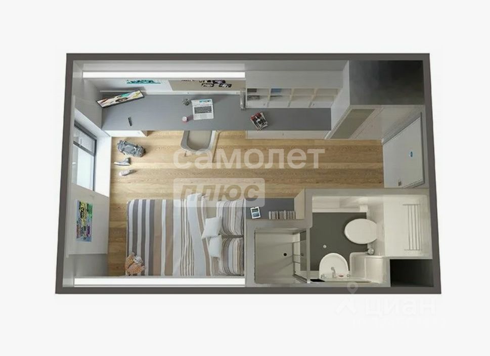 Продажа студии Красноворотский проезд, 3С1