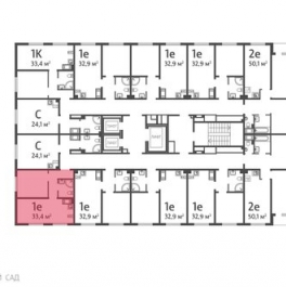 Продажа 1-комн квартиры на вторичном рынке Ковалёво, Поперечная улица,  д. 1 к3