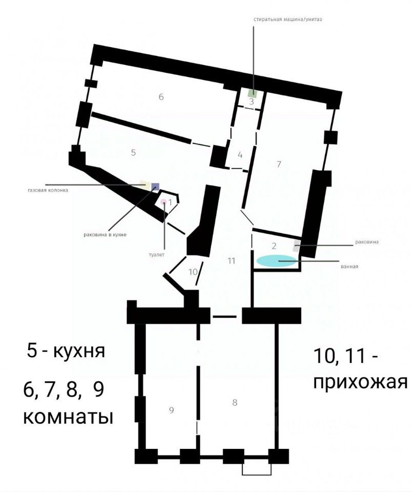 Продажа 4-комн квартиры на вторичном рынке Пионерская улица, 35