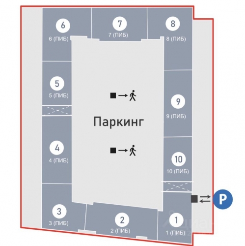 Гараж/парковка Уральская улица,  д. 25