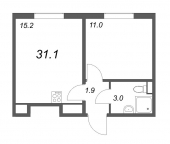 Продать Квартиры в новостройке Ковалево п., Поперечная ул.   7