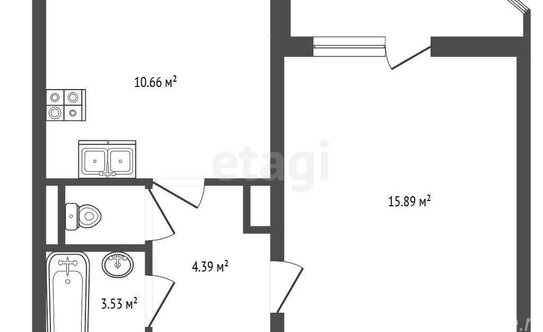 Продажа 1-комн квартиры на вторичном рынке Парашютная улица,  д. 33 к1