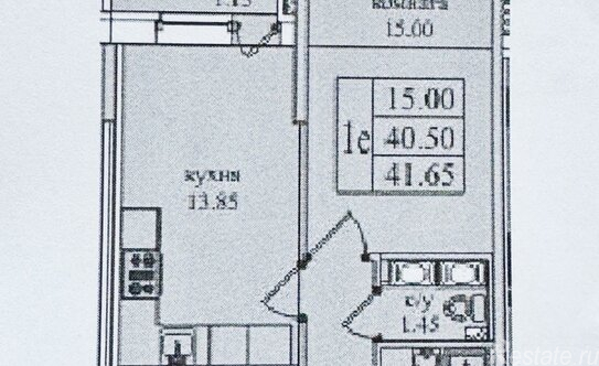 Продажа 1-комн квартиры на вторичном рынке улица Николая Рубцова,  д. 5