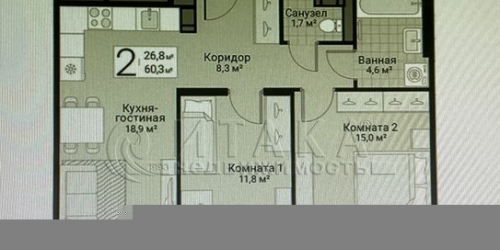 3-комн квартира Петергоф г, Санкт-Петербургский пр-кт,  д. 30