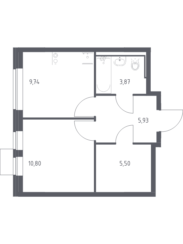 Продажа 1-комн квартиры в новостройке Ленинградское ш,  к. 6