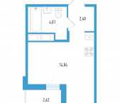 Продать Квартиры в новостройке Шушары п., Окуловская ул.   1