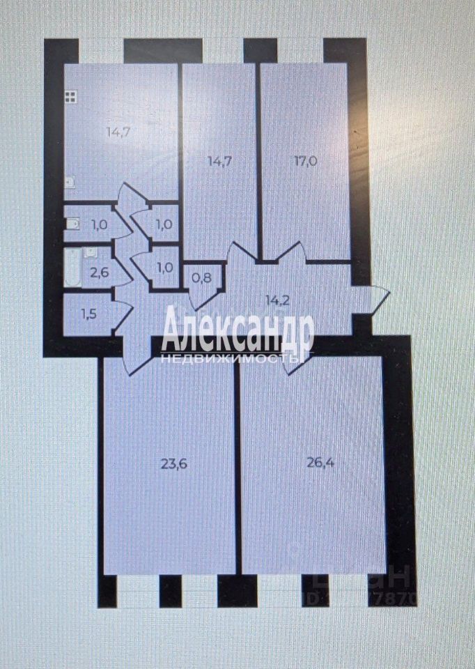 Продажа 4-комн квартиры на вторичном рынке Казанская улица, 45