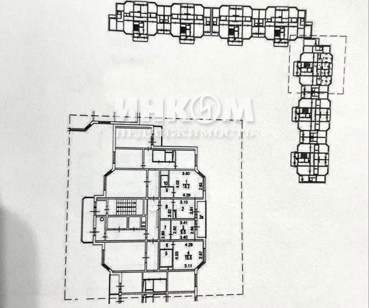 Продажа 3-комн квартиры на вторичном рынке улица Дмитрия Ульянова, 23к1
