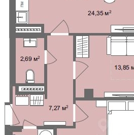 Продажа 2-комн квартиры на вторичном рынке Подъездной переулок, 12 Продажа 2-комн квартиры на вторичном рынке Подъездной переулок, 12