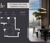 Продать Квартиры вторичка Сетуньский 1-й проезд  8 