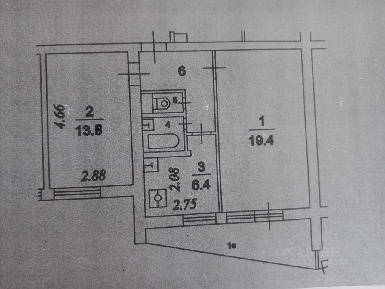 Продажа 2-комн квартиры на вторичном рынке улица Газопровод, 3К1
