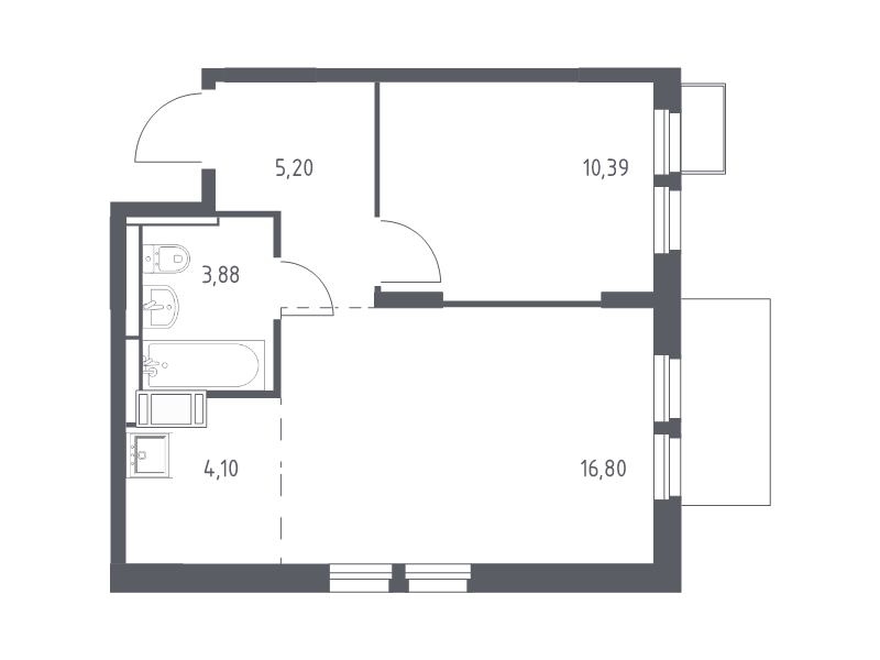 Продажа 1-комн квартиры в новостройке Путилково д., Путилковское ш.,  к. 27
