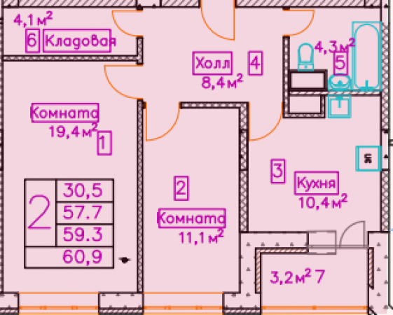 Фото планировки Фото планировки