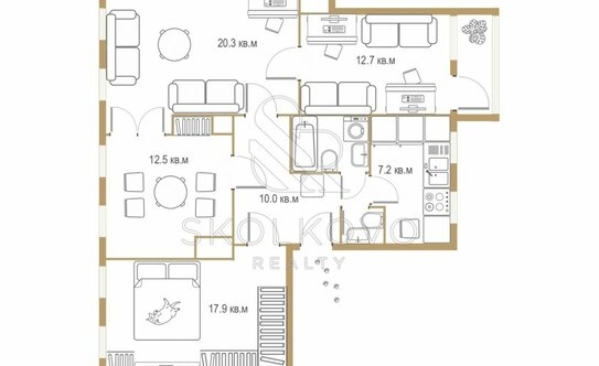 Продажа 4-комн квартиры на вторичном рынке ул Земляной Вал,  д. 25