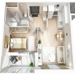 Продажа 2-комн квартиры на вторичном рынке улица Лермонтова,  д. 15 к2 с1