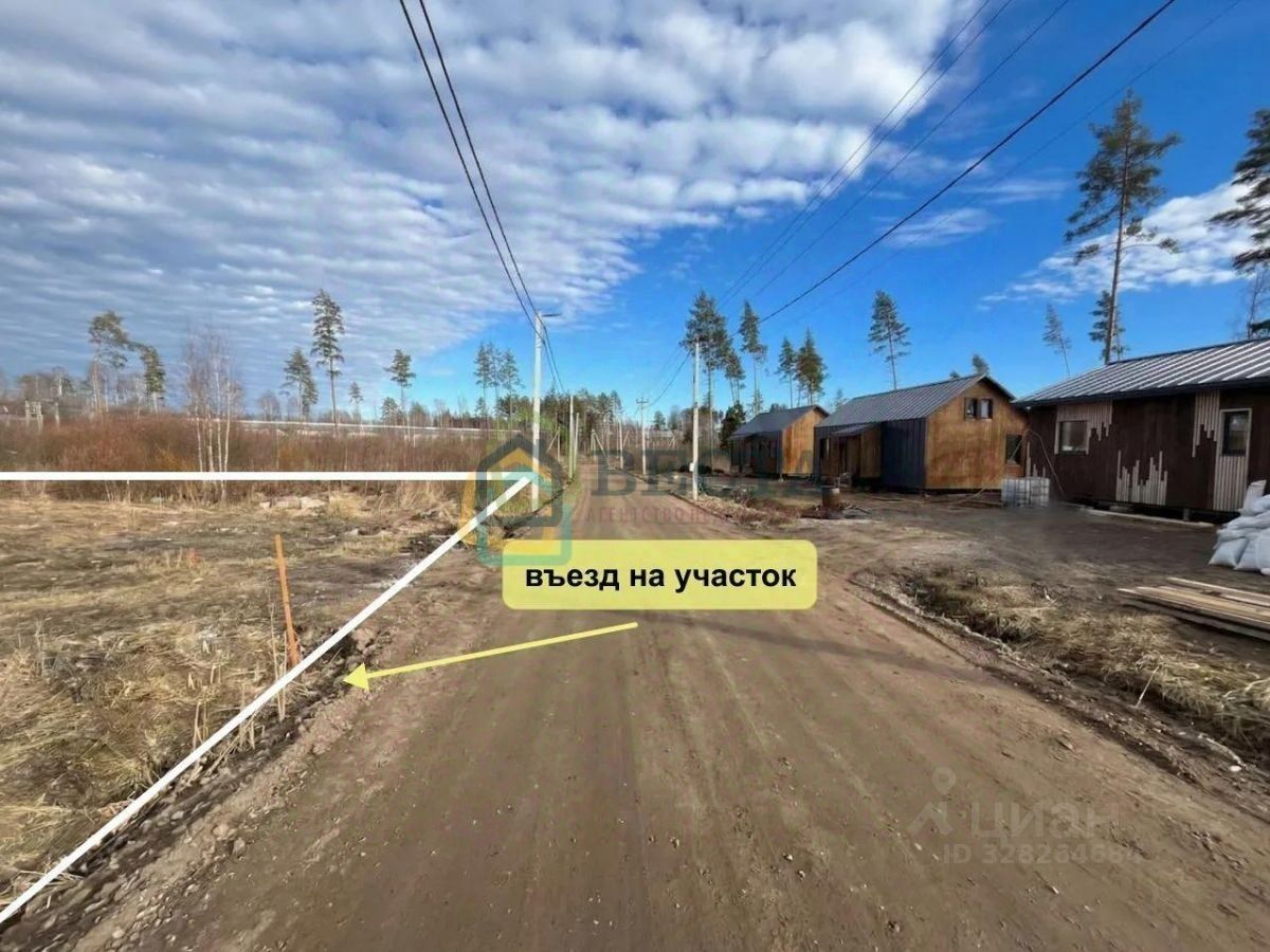 Продажа земли Полесье ДНП, улица Приозерская