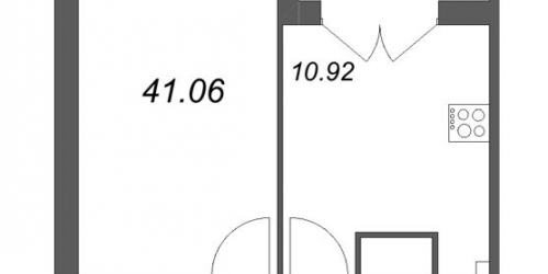 1-комн квартира Зеленогорск г., Кривоносовская ул.,  к. Б4
