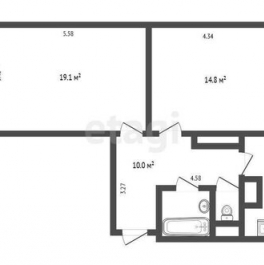 Продажа 2-комн квартиры на вторичном рынке Тамбовская улица,  д. 3/13