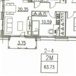 Продажа 1-комн квартиры на вторичном рынке Новоселов ул,  д. 31