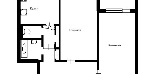 2-комн квартира улица Есенина, 8К1