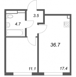 Продажа 1-комн квартиры в новостройке Шушары п., Пулковское ш., к. 4 Продажа 1-комн квартиры в новостройке Шушары п., Пулковское ш., к. 4
