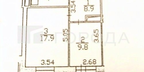 1-комн квартира Мытищи, улица Мира, 34А